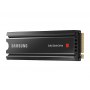 Samsung | 980 PRO with Heatsink | 1000 GB | SSD form factor M.2 2280 | SSD interface M.2 NVMe 1.3c | Read speed 7000 MB/s | Writ - 2